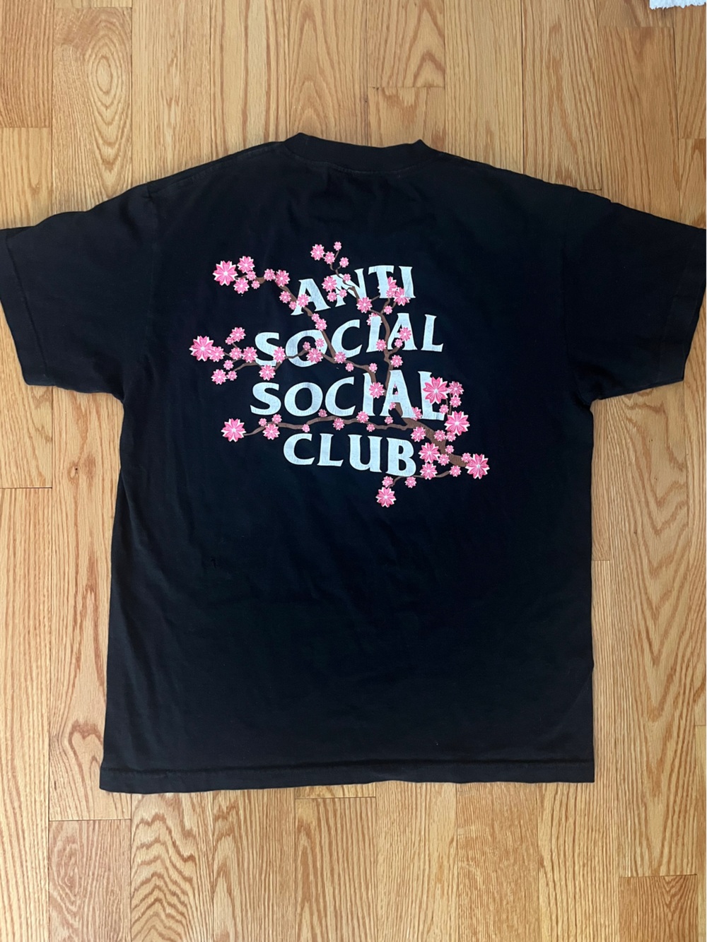 Anti Social Social Club Black Cherry Blossom T-Shirt